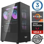 Stacionarus kompiuteris INTOP Ryzen 7 5700G 16GB 1TB SSD M.2 NVME Radeon RX Vega 8 no-OS (RW40367NS)