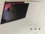 LCD Ekrano privatumo filtras "Privacy" 355x201mm be įpakavimo su klijais