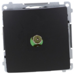 Kontakt-Simon Antenos lizdas Kontakt-Simon Simon Basic BMAK3.01/49 vieno terminalo modulis pakeičia BMAK1.01/.. matinės juodos spalvos