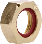 BMETERS 1/2 colio srieginė jungtis su įmontuotu atbuliniu vožtuvu, skirta montuoti už vandens skaitiklio