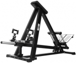 Jėgos staklės TUNTURI Platinum Adjustable T-bar Row Plate loaded V-series