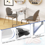 Promotions Manikiūro stalas, Sulankstomas, 90x40x77 cm, Baltas