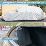 Promotions Automobilio uždangalas, 516x191x164 cm, sidabrinė