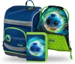 Baagl mokyklinės kuprinės Zippy Plus 3 dalių rinkinys, ergonomi&scaron;kas, 21 l, poliesteris