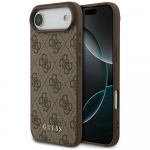 Guess 4G Classic dėklas skirtas Apple iPhone 17 Air rudos spalvos