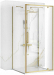 Du&scaron;o kabina REA Rapid Swing II, Brushed Gold, 100x100 cm