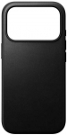 Dėklas Nomad Modern Odinis dėklas, juodas - iPhone 17 Pro