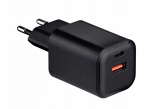Qualo QLSN-CA-45-01 Nano PD Network Charger Adapteris USB-C / USB-A / 45W