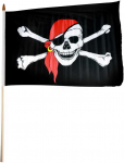 Rappa piratų vėliava, 47x30 cm