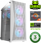 Stacionarus žaidimų kompiuteris Varlė Gaming PC Žaidimų Kompiuteris AMD Ryzen 7 9800X3D + RTX 5070 12GB | 32GB DDR5 6000MHz | 1TB NVMe SSD