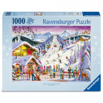 Ravensburger Dėlionė 1000 vnt. - Žiemos kalnų dvasia