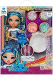 Lėlė Rainbow High Rainbow Shimmers su gleive Skyler mėlyna 122418-EU
