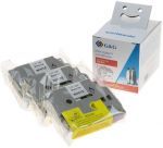 G&G 3x G&G Schriftband 12mm x 8m sw- ws Komp. m. Brother TZe-231