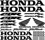Honda CBR 900RR lipdukų rinkinys