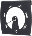 Termometras - SAUFLEX Pacific, juodas