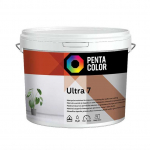 Dispersijas krāsa Pentacolor Ultra 7, balta krās., 5 l
