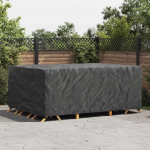 Baldų uždangalas Paprastas Juoda 280 x 204 x 106 cm 420D