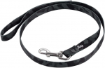 Julius-K9 MoreColor Basic Pavada &ndash; Naktinio maskavimo diržas, 120cm, patvaraus juodo dizaino