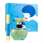 Set Nina Ricci: Luna Eau De Toilette For Women, 80 ml + Jumbo Matte Kreminis Lipstick Fuchsia 2.5 g