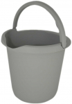 Plastikinis kibiras York 12L skirtingų spalvų