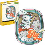 &bdquo;Puremind&ldquo; sulankstomas medinis &bdquo;Snoopy Peanuts&ldquo; magnetinis &bdquo;Pilot Dreams&ldquo; 3D dėlionė