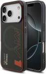 Red Bull Raudona Bull Raudona Bull PC Double Layer Vertical MV1 MagSafe dėklas skirtas iPhone 17 Pro mėlynos spalvos