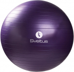 Gimnastikos kamuolys Gymball 75cm violetinis+pakuotė