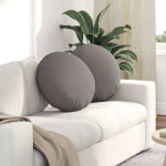 Sėdynių pagalvėlės 2 pcs Taupe &Oslash;50 x 19 cm audinys