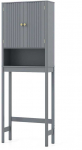Bonideco Select Tualeto spintelė, pilka, MDF, 60x23x168 cm, 15 kg