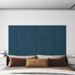 Sieninis galvūgalis 12 pcs Mėlyna 30 x 30 cm Aksomas
