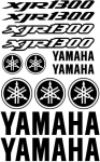 Yamaha XJR 1300 motociklo lipdukų rinkinys