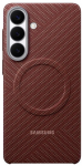 Dėklas KS947SR Carbon Magnet Case Samsung Galaxy S26 Plus, Coral Raudona