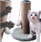 Katinų draskyklė su kamuoliuku, 22 cm