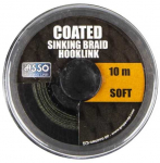 Valas pavadėliams Asso Coated Sinking Hooklink Soft 10m
