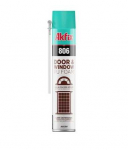 &Scaron;iaudelinės sandarinimo putos AKFIX 806, durims ir langams, 750 ml