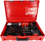 Akumuliatorinis presas ROTHENBERGER Romax 4000 set SV15-22-28mm 4Ah AMPShare