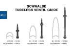 Schwalbe Tubeless valve 80 mm set of 2