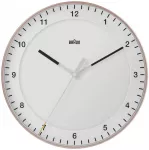Braun BC 17 PW rožinė/balta zegarek kwarcowy analogowy