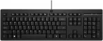 Hewlett Packard (HP) HP 125 G2 Klaviatūra su USB jungtimi su laidu, Sanitizable, Copilot Key - Juodas - ESTONIAN