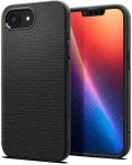 Spigen Liquid Air telefono dėklas iPhone 16e, juodas