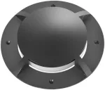 Sieninis &scaron;viestuvas 16W LED sieninis fasado &scaron;viestuvas laiptų ap&scaron;vietimui GROUND, antracito sp., CCT, IP65