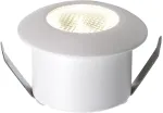1,2W LED įleidžiamas &scaron;viestuvas ASSO, sidabro sp., 4000K, 3vnt.