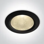 30W LED įleidžiamas &scaron;viestuvas, juodas, 3000/4000/5000K, 10130CA/B/V
