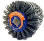 Glob &Scaron;epečio &scaron;epetys medienos seninimui Glob Tools i&scaron; abrazyvinio pluo&scaron;to 100x100x19mm Nailonas