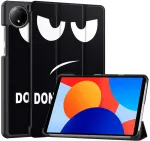 Plan&scaron;etinio kompiuterio dėklas Strado-Tech Grafinis su dangteliu skirtas Xiaomi Redmi Pad SE 8.7 2024 / Redmi Pad &ndash; apsauginis su stovu