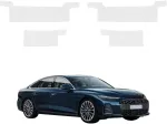 GrizzGlass bespalvė techninė HeavyDuty Clear danga slenksčiams skirtai Audi A6 C9 Limousine (2025-2026) [4w1] (GRZ20698)