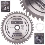 Powermat Diskinis pjūklas medienai 185x20 40 dantų TDD-185x20x40Z