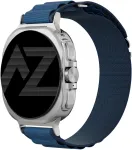 Accezz nailoninė Alpine apyrankė, skirta Samsung Galaxy Watch Ultra 2 (2026) / Ultra (2024/2025) &ndash; tamsiai mėlyna