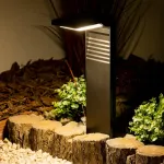 Lumiled Sodo saulės energijos LED lemputė, įsmeigiama, stulpelis 41 cm HORIUS 4000K IPX4 (LUMSOL1170)
