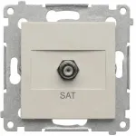 Kontakt-Simon Simon 54 antenos lizdas SAT vienvietis (modulis). Individualioms instaliacijoms ka&scaron;myro (DASF1.01/42)